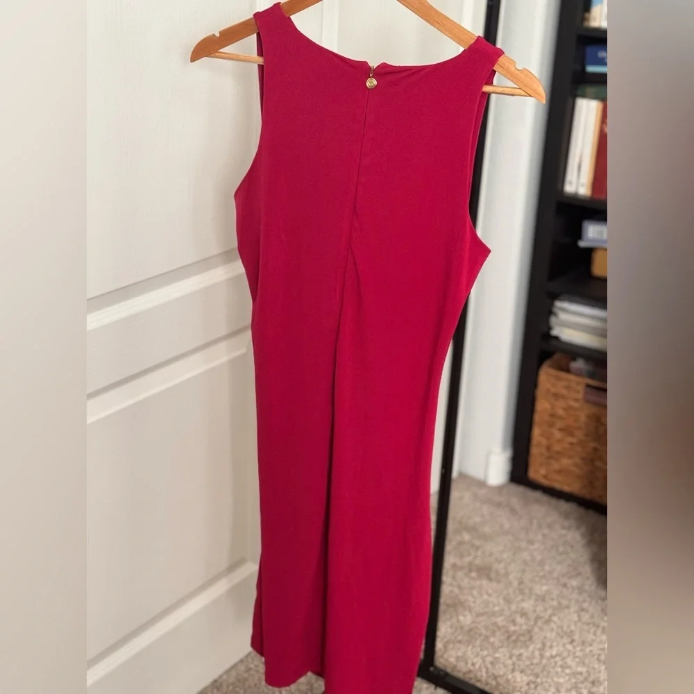Michael Kors Red Mini Sleeveless Dress Size M